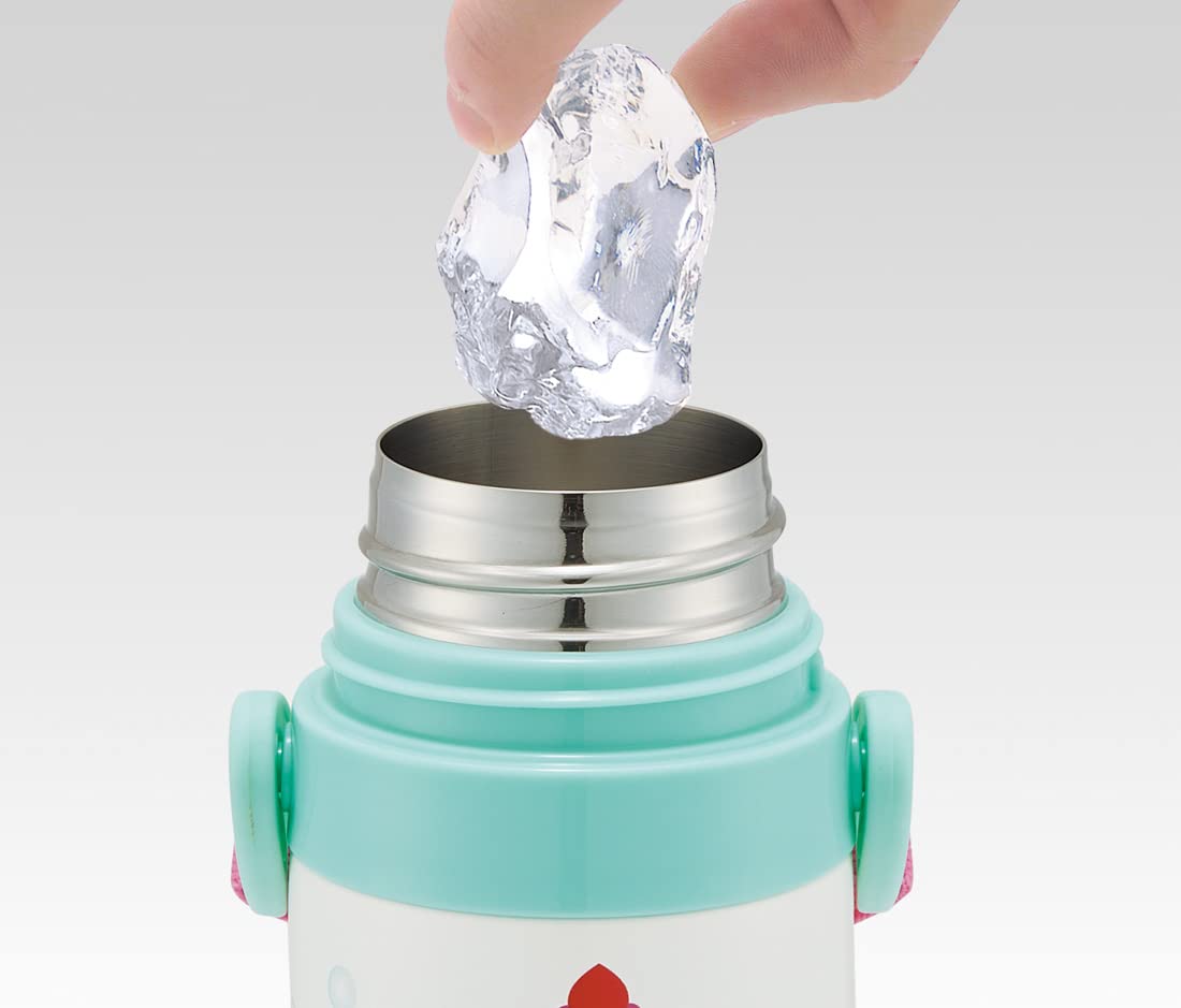 Skater Ariel 22 Disney Stainless Steel Water Bottle for Kids 470ml Lightweight- Japan Figure Store - #1 Bring To You The Best Japanese Goods