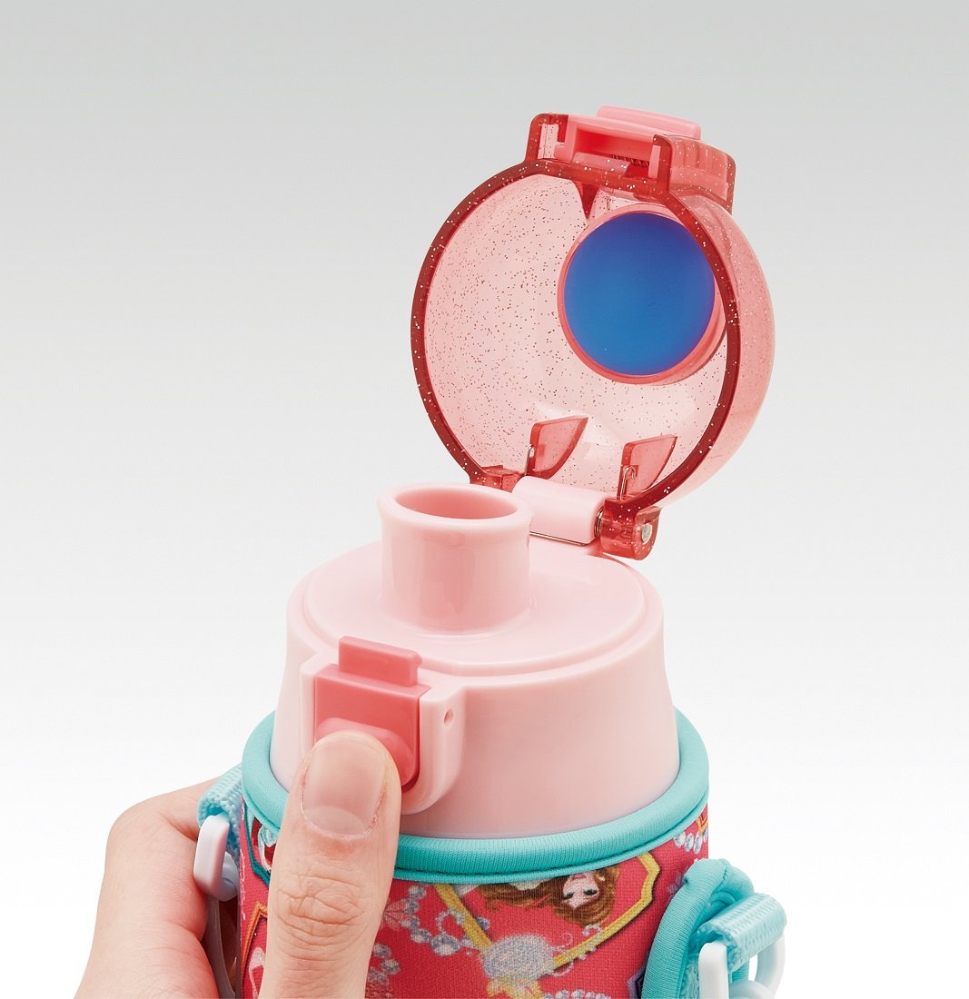 Skater Princess Stainless Steel Kids Water Bottle 470ml Lightweight & Cold-Keeping- Japan Figure Store - #1 Bring To You The Best Japanese Goods