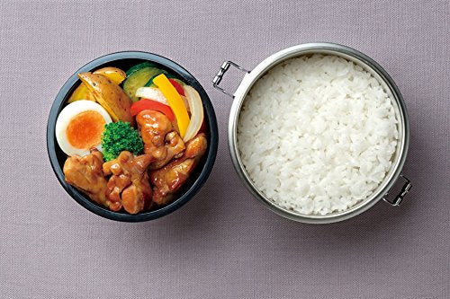 Skater Ariel Elegant 600ml Stainless Steel Rice Bowl Thermal Lunch Box - Stlb1- Japan Figure Store - #1 Bring To You The Best Japanese Goods