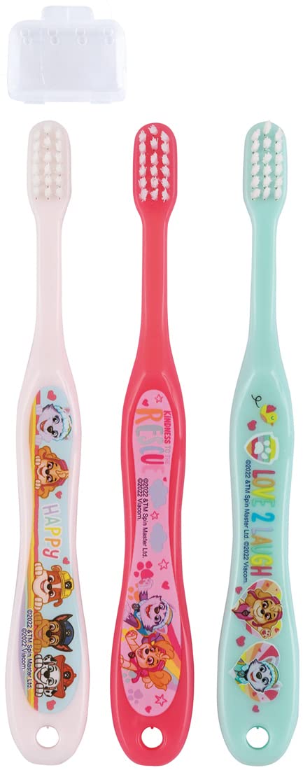Skater Paw Patrol Rescue Preschool Toothbrush (3-5 Years) Soft 14cm 3 Pack- Japan Figure Store - #1 Bring To You The Best Japanese Goods