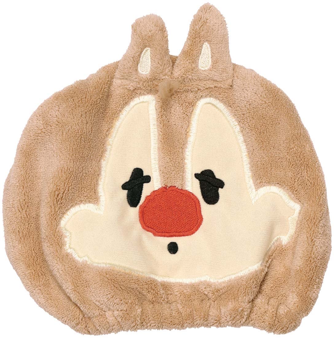 Skater Disney Dale Quick Drying Water Absorbent Animal Towel Cap 23cm x 17cm- Japan Figure Store - #1 Bring To You The Best Japanese Goods
