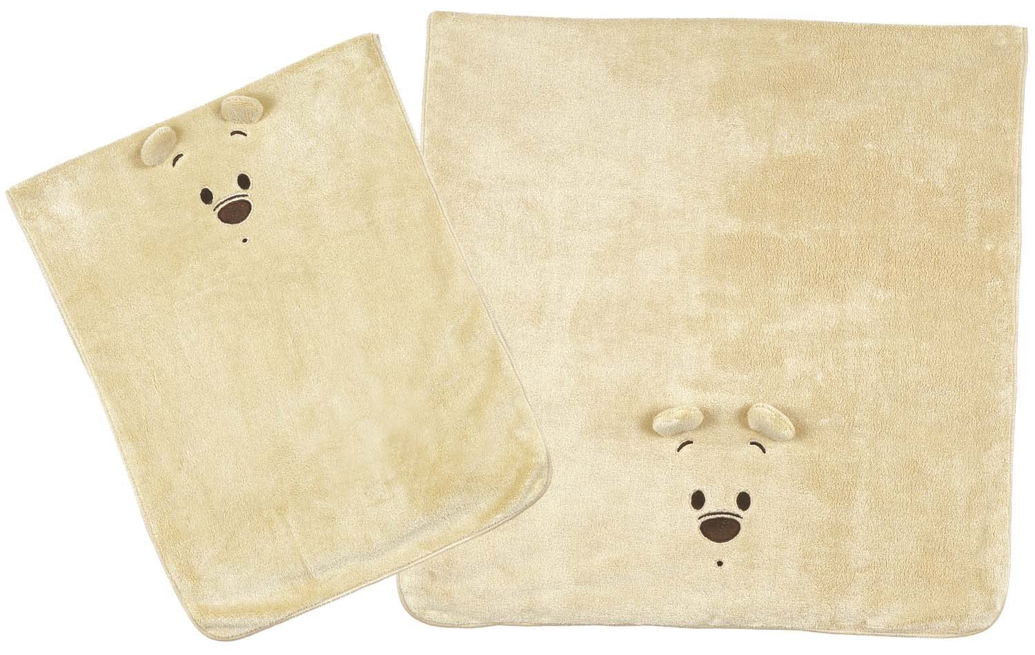 Skater Quick Drying Bath Towel Winnie The Pooh Design 60cm x 120cm- Japan Figure Store - #1 Bring To You The Best Japanese Goods