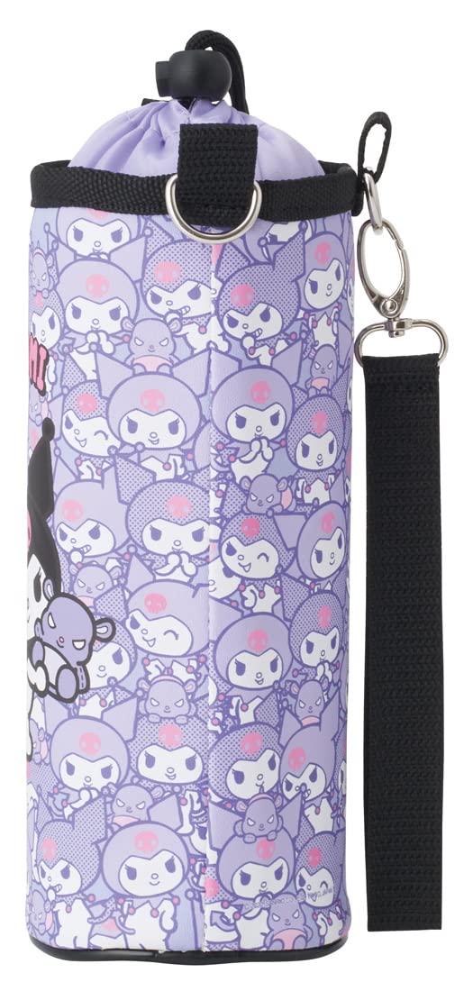 Skater Multi-Size Kuromi Sanrio Water Bottle Cover Pvpf7-A Plastic Bottle Case- Japan Figure Store - #1 Bring To You The Best Japanese Goods