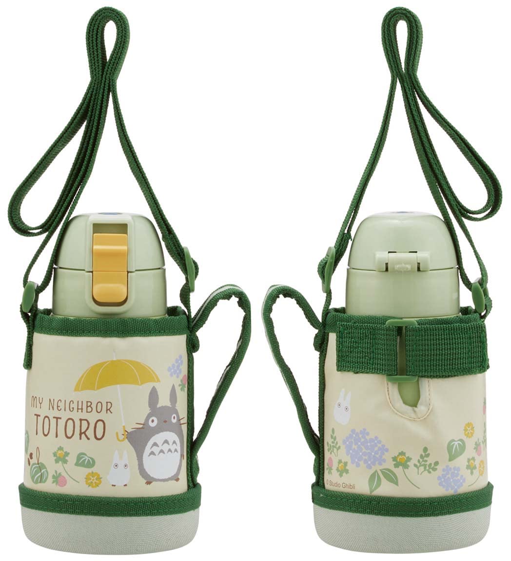 Skater Children's 400ml Totoro Walking Path Water Bottle with Cover- Japan Figure Store - #1 Bring To You The Best Japanese Goods
