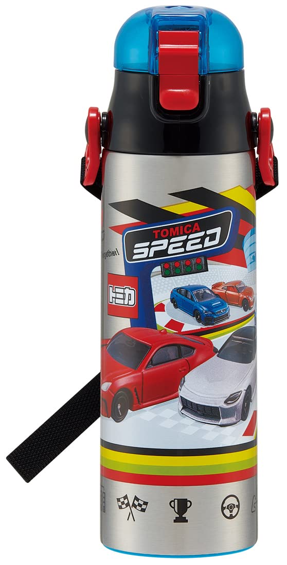 Skater 580ML Stainless Steel Sports Water Bottle for Boys - Tomica 23- Japan Figure Store - #1 Bring To You The Best Japanese Goods