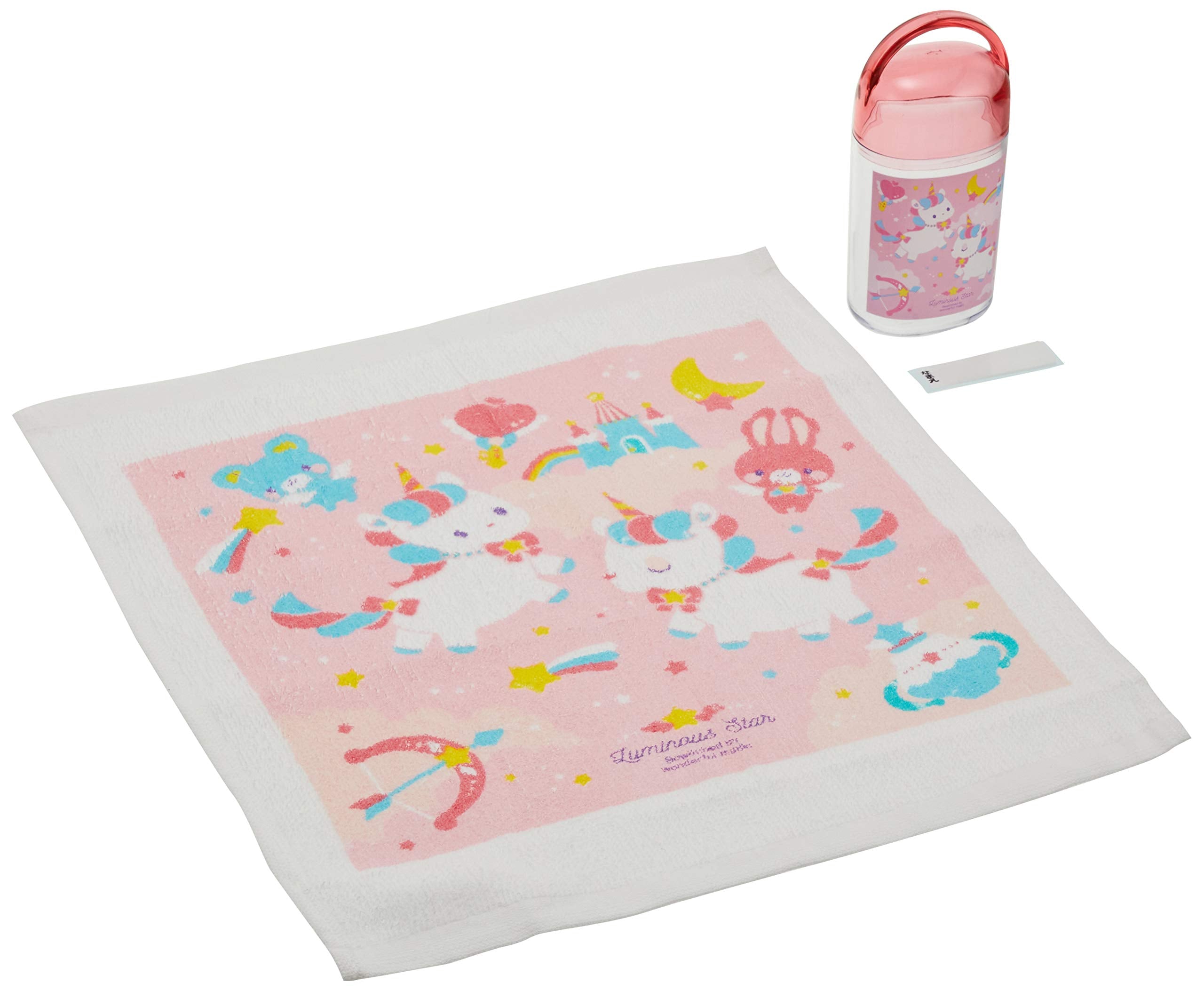 Skater Unicorn Wet Towel Set with Case 32 x 30.5cm Made in Japan - OA5- Japan Figure Store - #1 Bring To You The Best Japanese Goods