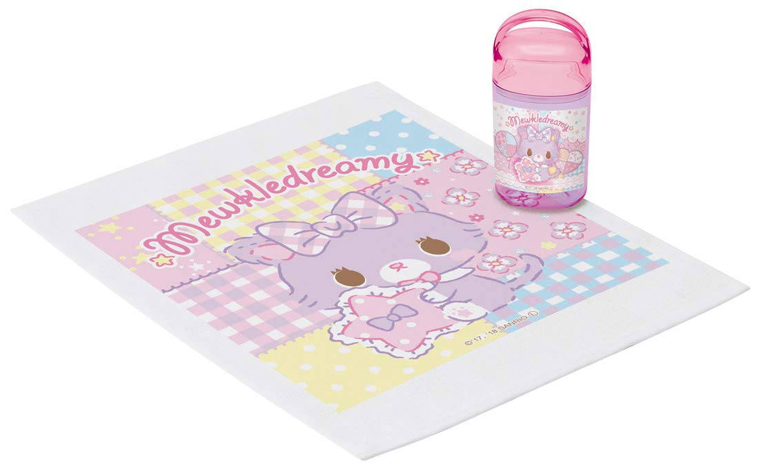 Skater Sanrio Mewkledreamy Wet Towel Set with Case Made in Japan 32x30.5cm- Japan Figure Store - #1 Bring To You The Best Japanese Goods