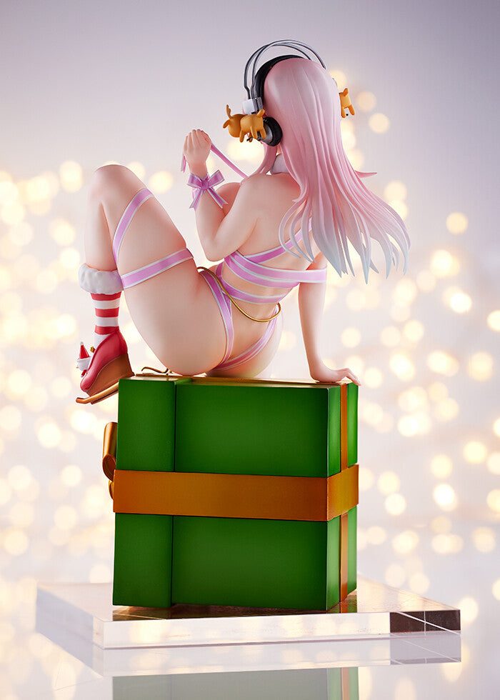 Mimeyoi Sonicomi Super Sonico 1/7 Scale 1st Merry Christmas Figurine Tf Edition- Japan Figure Store - #1 Bring To You The Best Japanese Goods