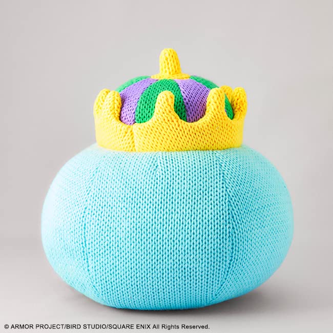 Square Enix Dragon Quest King Slime Plush Doll Amigurumi Toy Japan- Japan Figure Store - #1 Bring To You The Best Japanese Goods