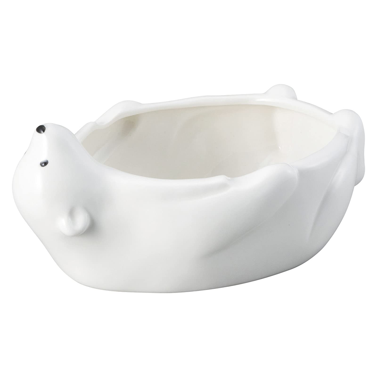 Sun Art Arctic Polar Bear Small Noodle Bowl 680ml - Cute Tableware White