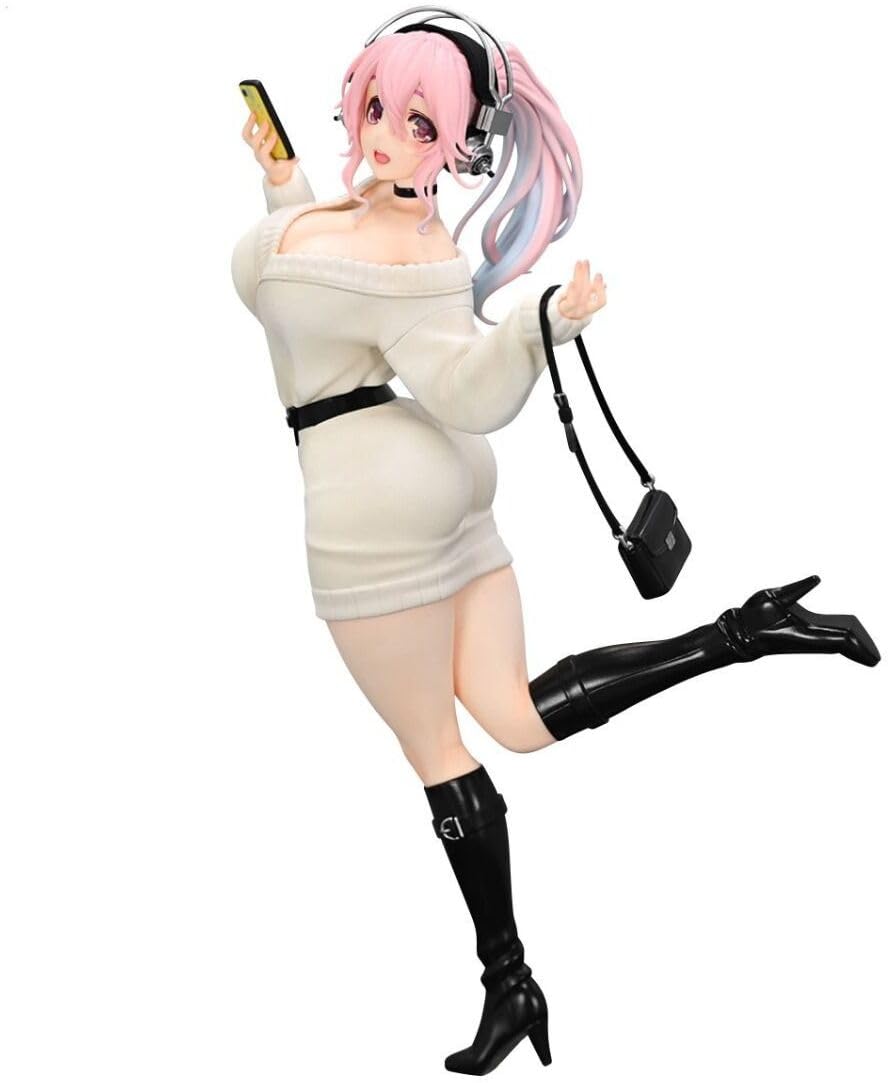 Furyu Super Sonico Figure Winter Memory Ver. - Trio Try-It Series Collectible