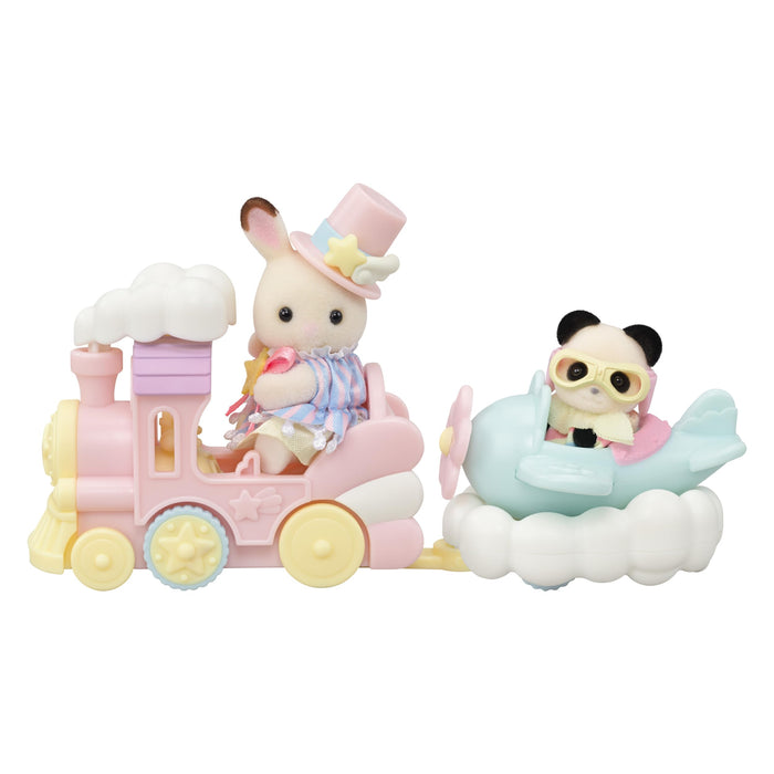 Epoch Sylvanian Families Amusement Park Train and Airplane Set for Ages 3+- Japan Figure Store - #1 Bring To You The Best Japanese Goods