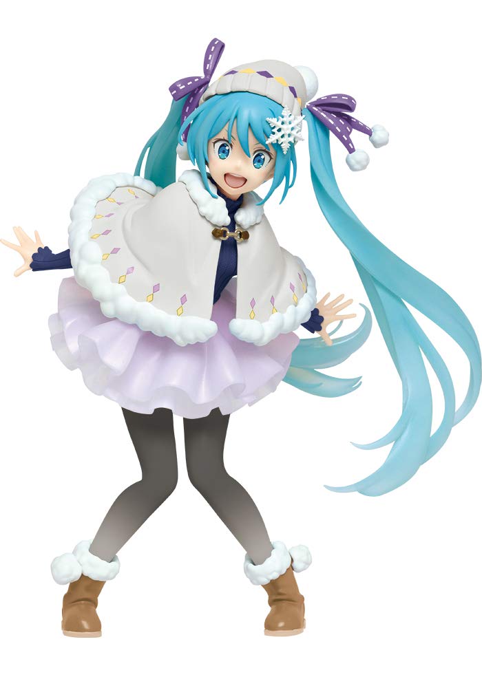 Taito Hatsune Miku Winter Clothes Ver Renewal Figure Premium Collectible