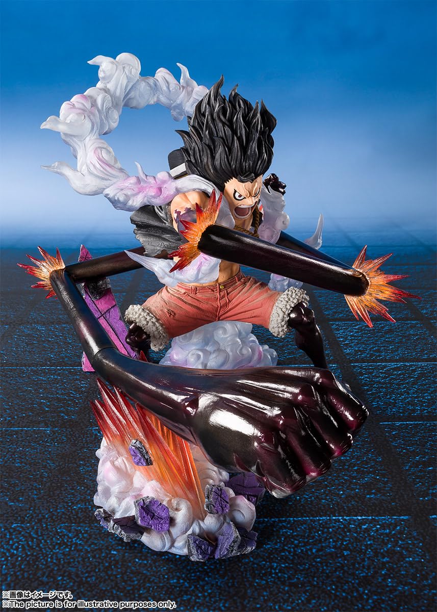 Figurine Tamashii Nations Figuarts Zero One Piece Luffy Gear 4 Snakeman 160mm