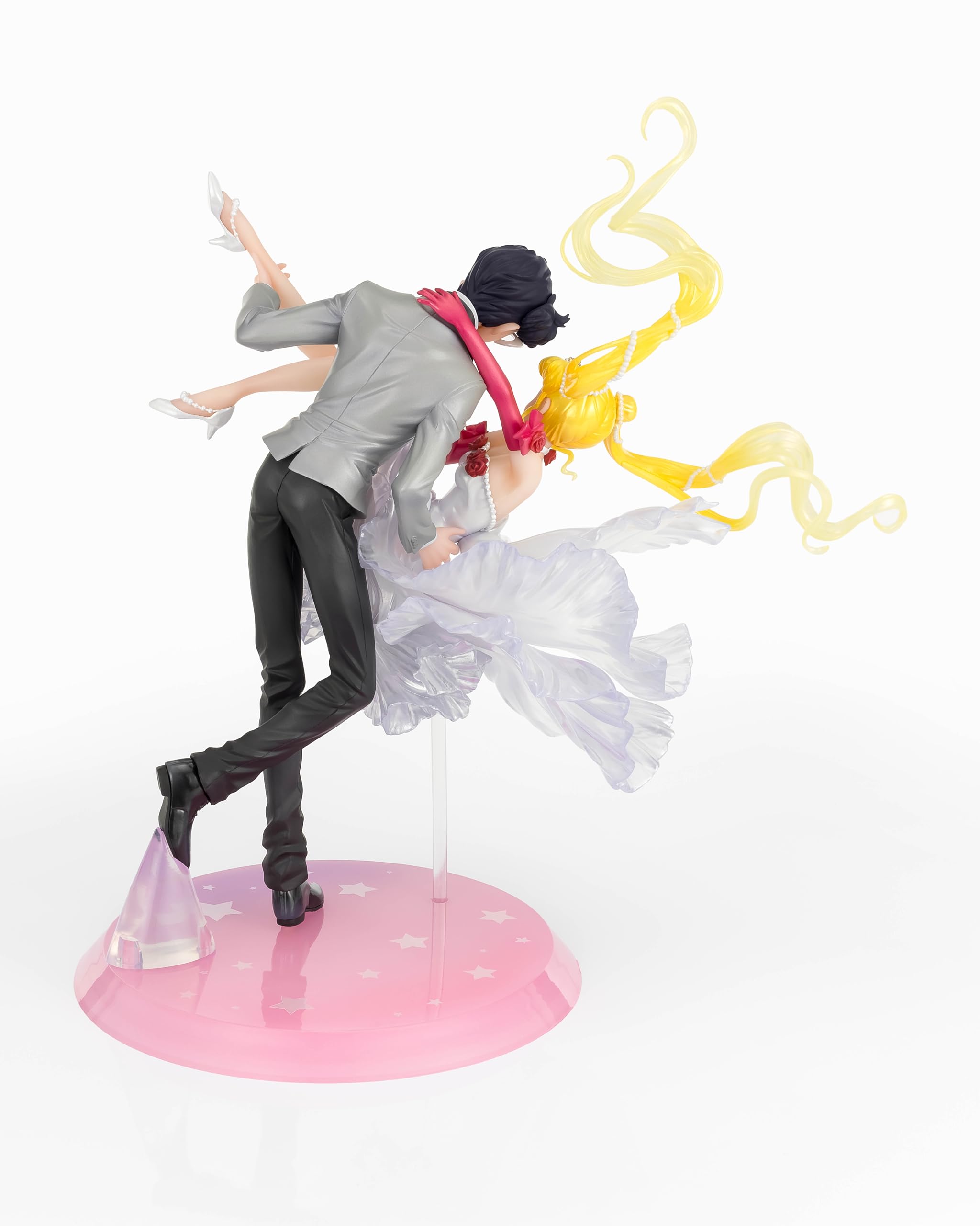 Tamashii Nations Sailor Moon Usagi & Tuxedo Mask Moonlight Glow Edition Figure