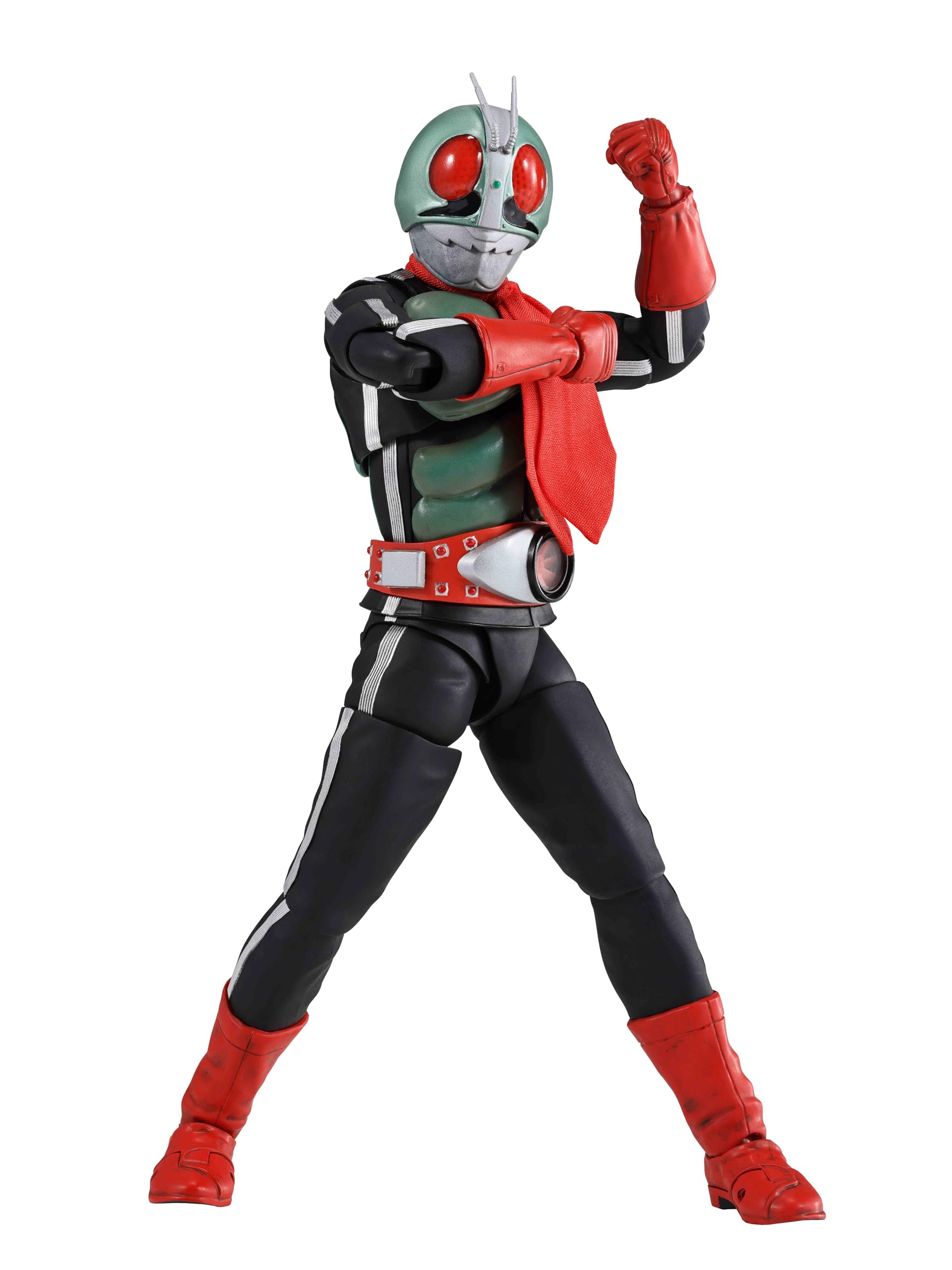 Tamashii Nations Sh Figuarts Kamen Rider No.2 Glorious Showa Edition 145mm Figure