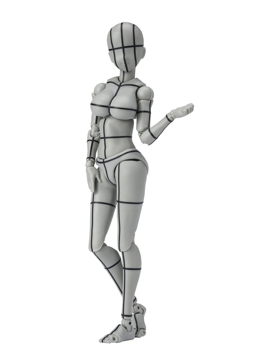 Tamashii Nations Shfiguarts Body-Chan Gray Wireframe Edition 13 Resale Version- Japan Figure Store - #1 Bring To You The Best Japanese Goods