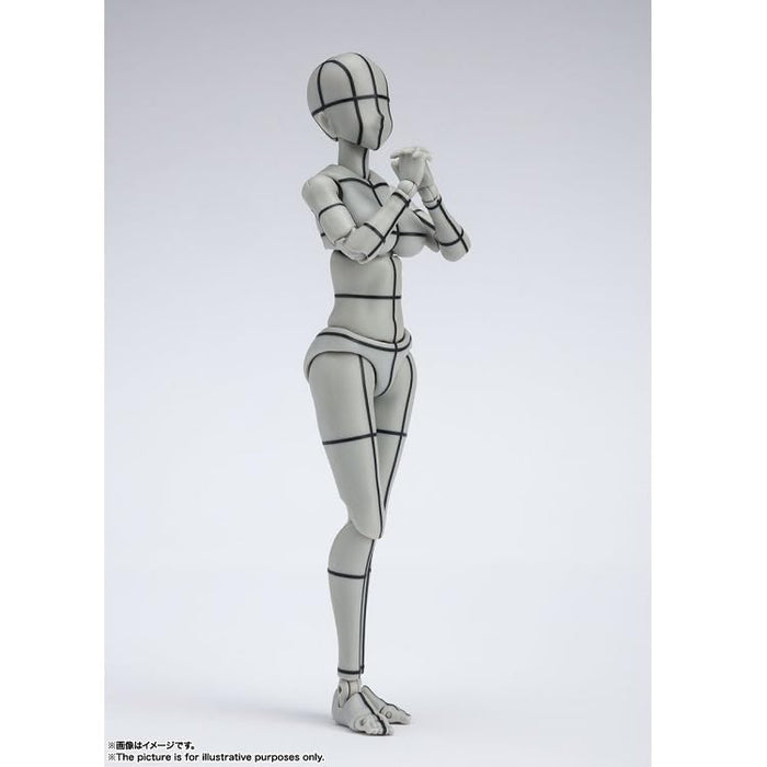 Tamashii Nations Shfiguarts Body-Chan Gray Wireframe Edition 13 Resale Version- Japan Figure Store - #1 Bring To You The Best Japanese Goods