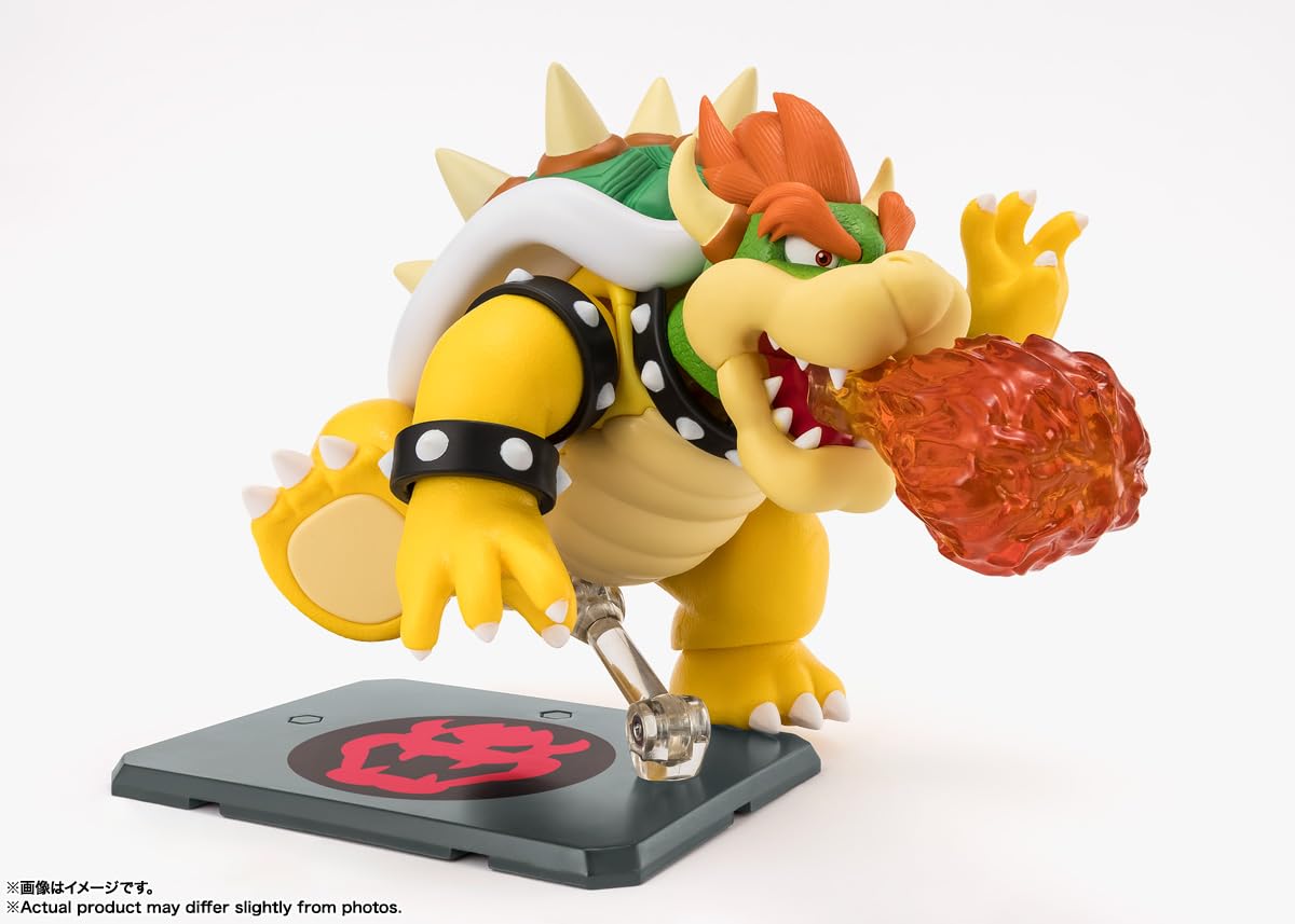 Tamashii Nations SH Figuarts Super Mario Bowser 130mm PVC Movable Figure