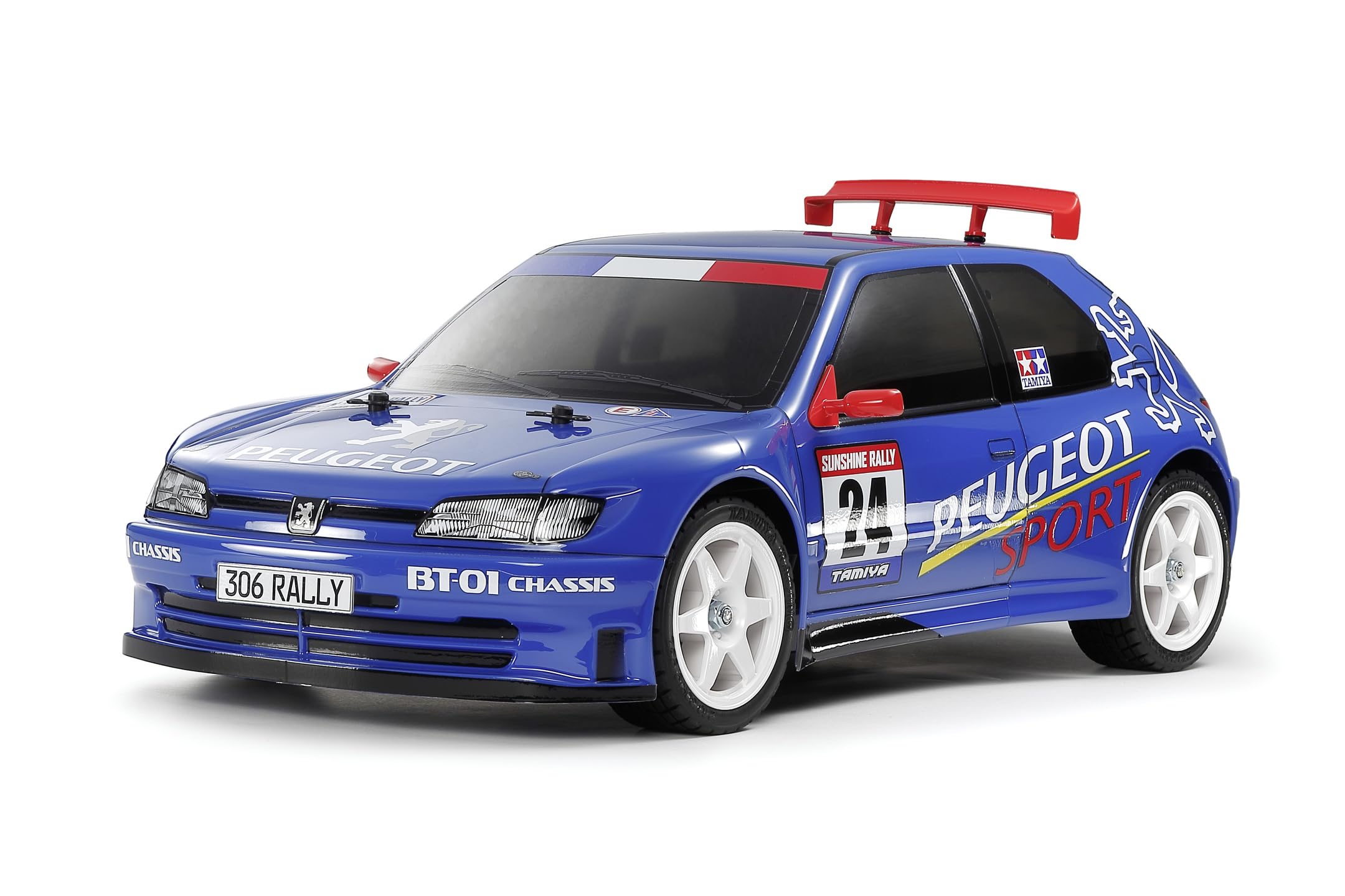 Tamiya 1/10 Electric RC Car Peugeot 306 Maxi BT-01 Chassis 58746