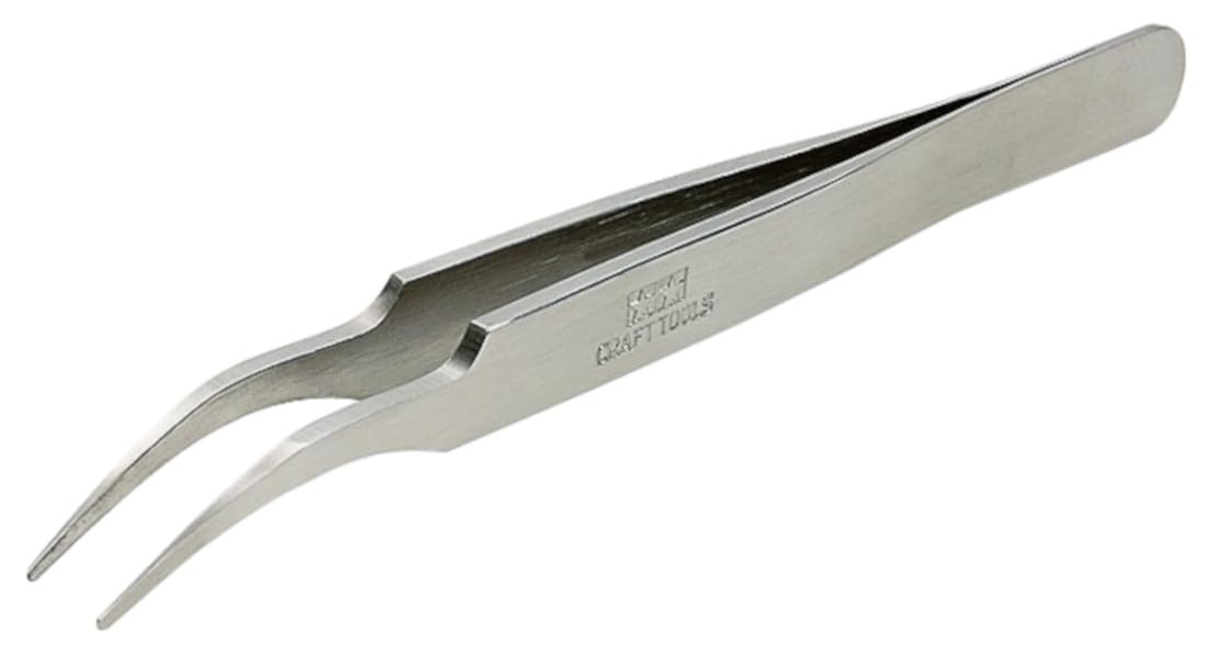 Tamiya Precision Round Tip Tweezers Craft Tool 74108 for Plastic Models- Japan Figure Store - #1 Bring To You The Best Japanese Goods
