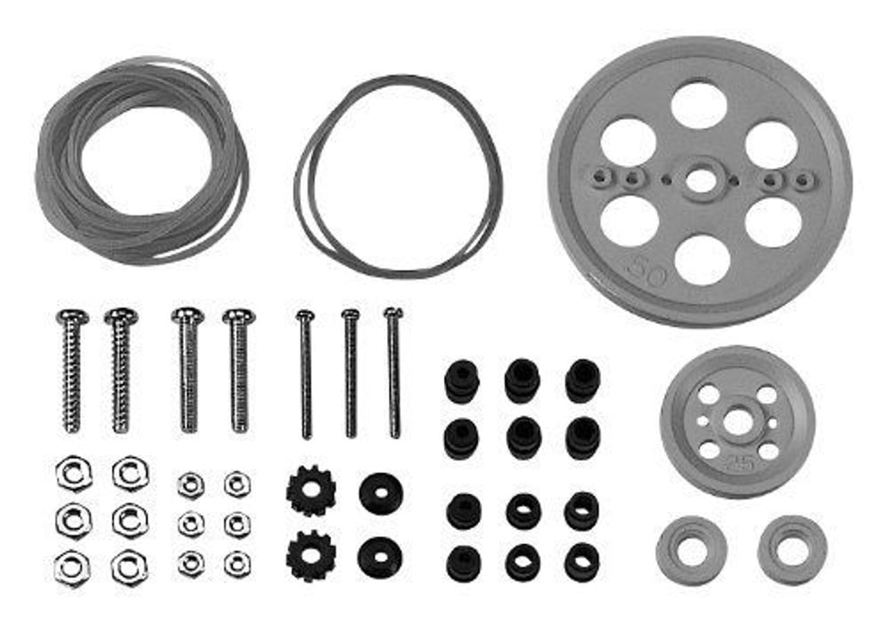 Tamiya Fun Craft Series No.141 Pulley L Set 70141 Durable Educational Kit- Japan Figure Store - #1 Bring To You The Best Japanese Goods