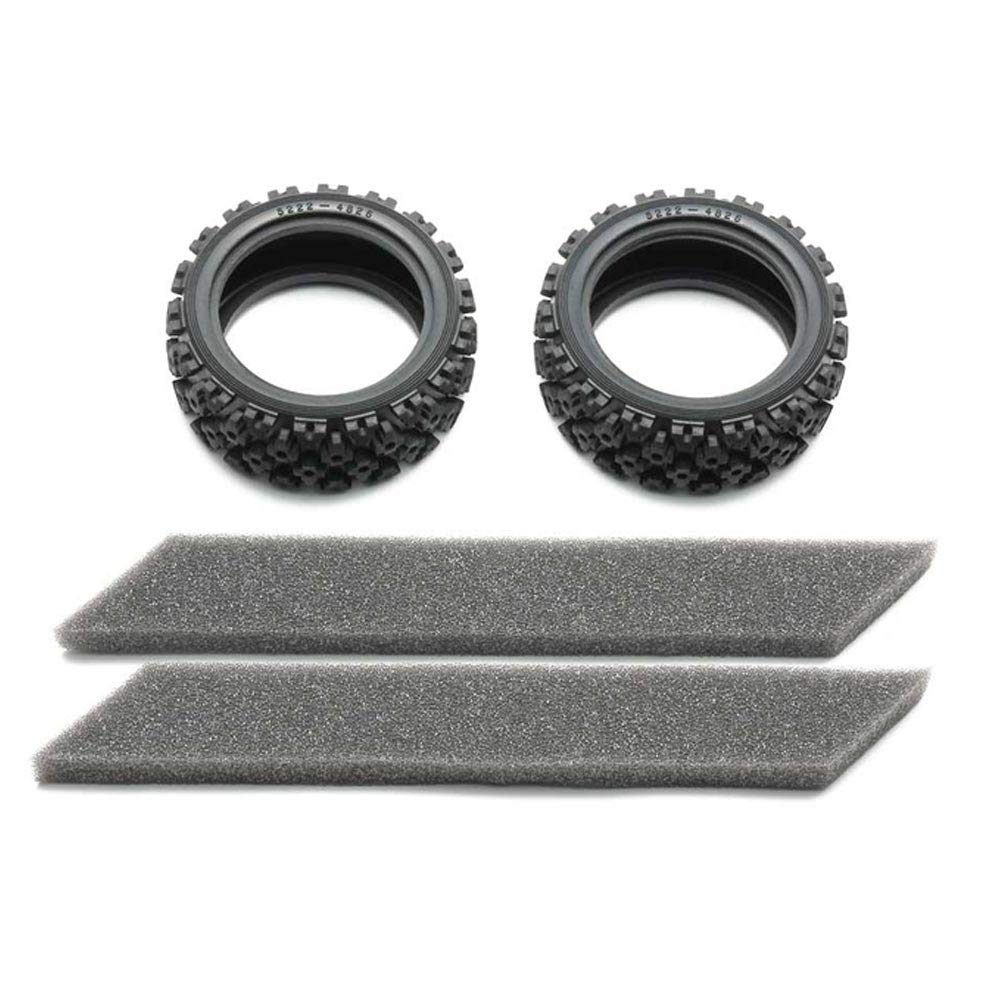 Tamiya Hop-Up Rally Block Tires Soft 2 Pieces Op. 1861 54861- Japan Figure Store - #1 Bring To You The Best Japanese Goods