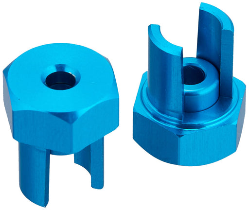 Tamiya Hop-Up Aluminum Wheel Hub Blue 2Pcs for Tamtech Gear Gb-01S- Japan Figure Store - #1 Bring To You The Best Japanese Goods