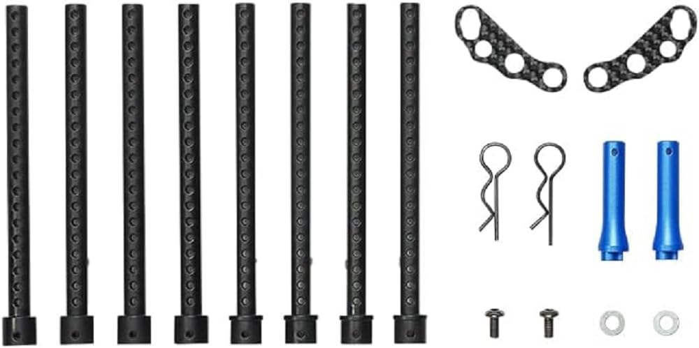 Tamiya Hop-Up Options Ta08 Reinforced Rear Body Mount Set 22085- Japan Figure Store - #1 Bring To You The Best Japanese Goods
