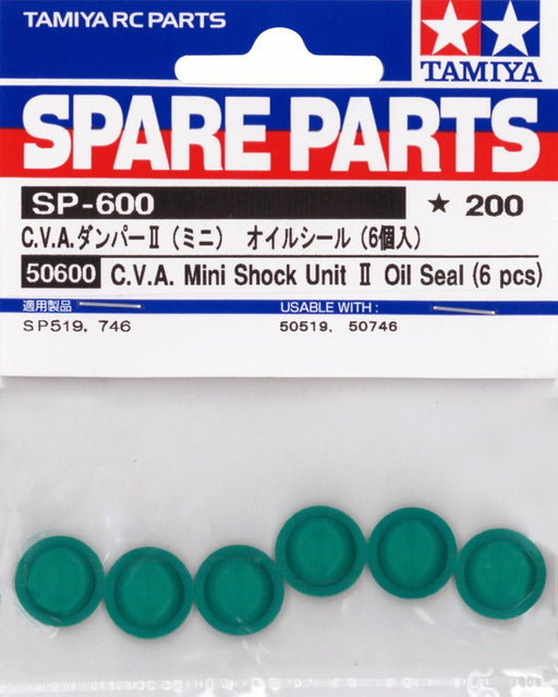 Tamiya CVA Damper Mini II Oil Seal 6 Pieces - R/C Spare Parts- Japan Figure Store - #1 Bring To You The Best Japanese Goods