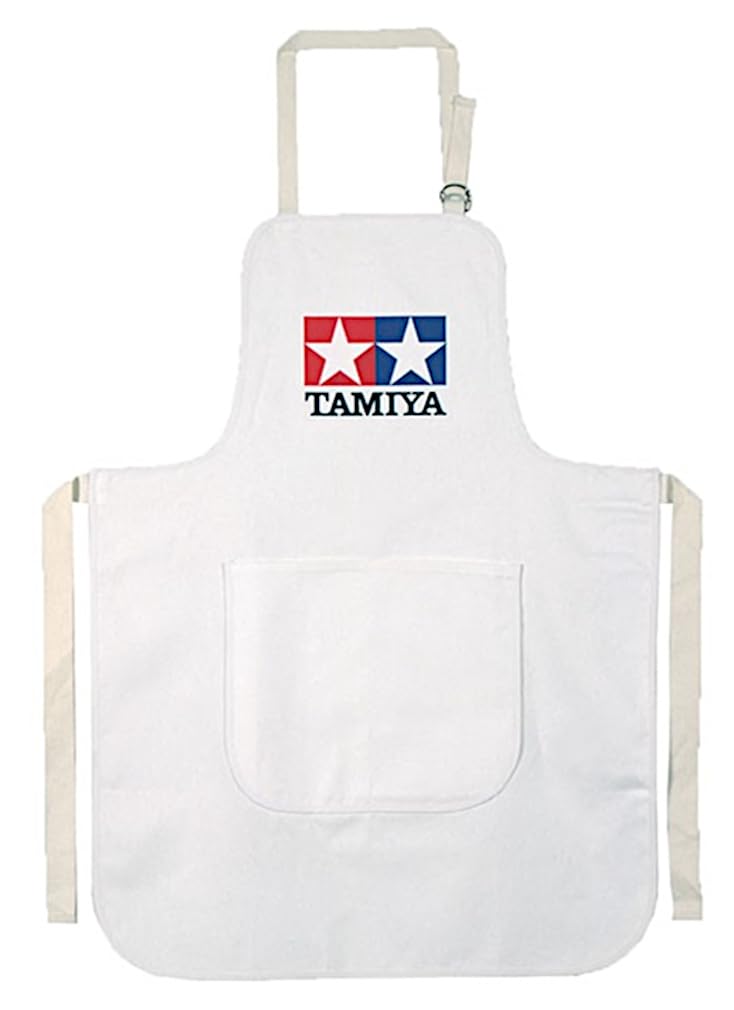 Tamiya Apron White Original Goods 66009 Durable and Stylish- Japan Figure Store - #1 Bring To You The Best Japanese Goods