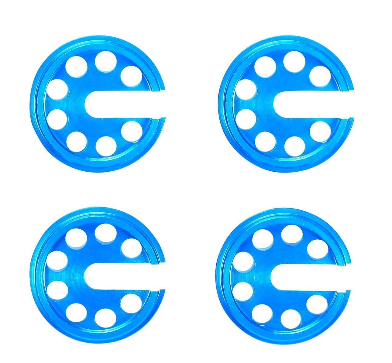 Tamiya Trf Big Bore AR Damper Aluminum Down Retainer 4 Pieces 42271- Japan Figure Store - #1 Bring To You The Best Japanese Goods