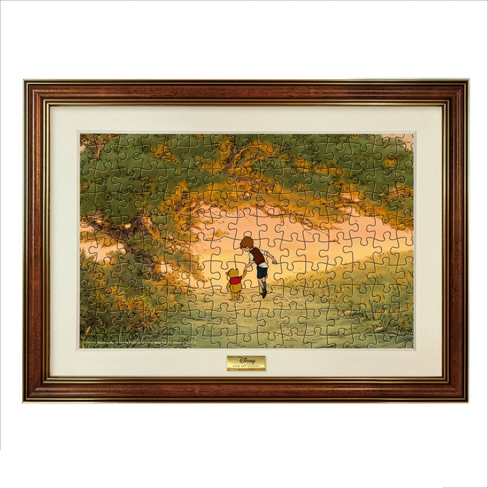 Tenyo Disney Winnie The Pooh 200-Piece Jigsaw Puzzle 22.5x32cm Made in Japan