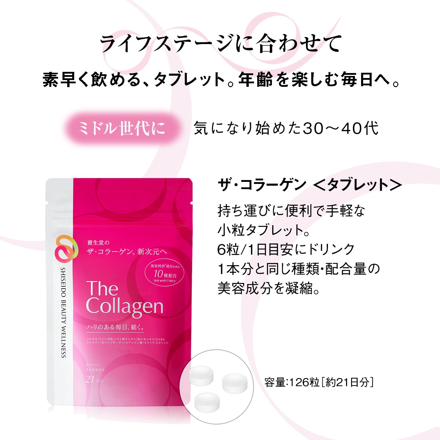 The Collagen Supplement - 21-Day Health Tablets 6 Daily 126 Tablets Total- Japan Figure Store - #1 Bring To You The Best Japanese Goods