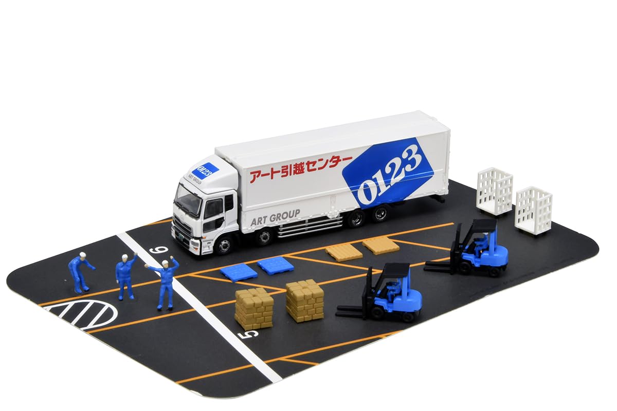 Tomytec Truck Collection Logistics Wing Van Set C Diorama Supplies- Japan Figure Store - #1 Bring To You The Best Japanese Goods
