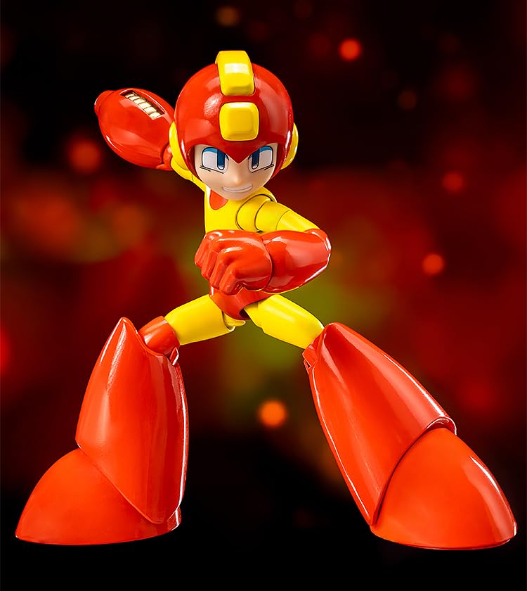 Three Zero Mdlx Mega Man Fire Storm Action Figure Japan Official Edition- Japan Figure Store - #1 Bring To You The Best Japanese Goods