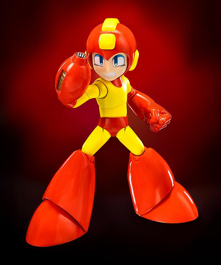 Three Zero Mdlx Mega Man Fire Storm Action Figure Japan Official Edition- Japan Figure Store - #1 Bring To You The Best Japanese Goods