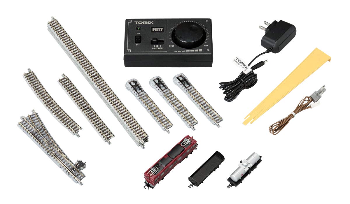 Tomytec Tomix N Gauge Electric Locomotive Railway Model Beginner Set 90096- Japan Figure Store - #1 Bring To You The Best Japanese Goods
