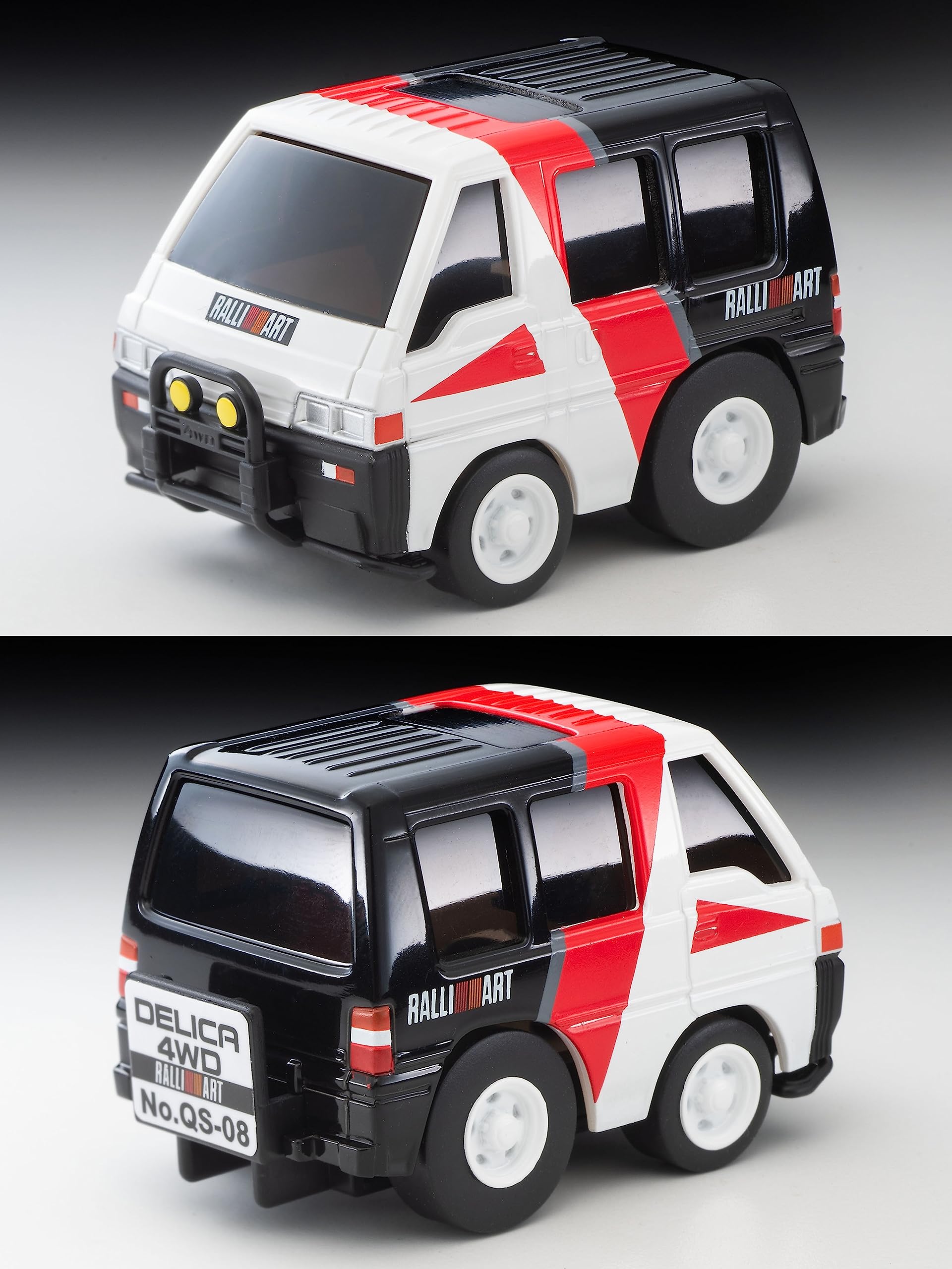 Tomytec Choro Qqs-08B Mitsubishi Delica Star Wagon 4WD Rally Art Model- Japan Figure Store - #1 Bring To You The Best Japanese Goods