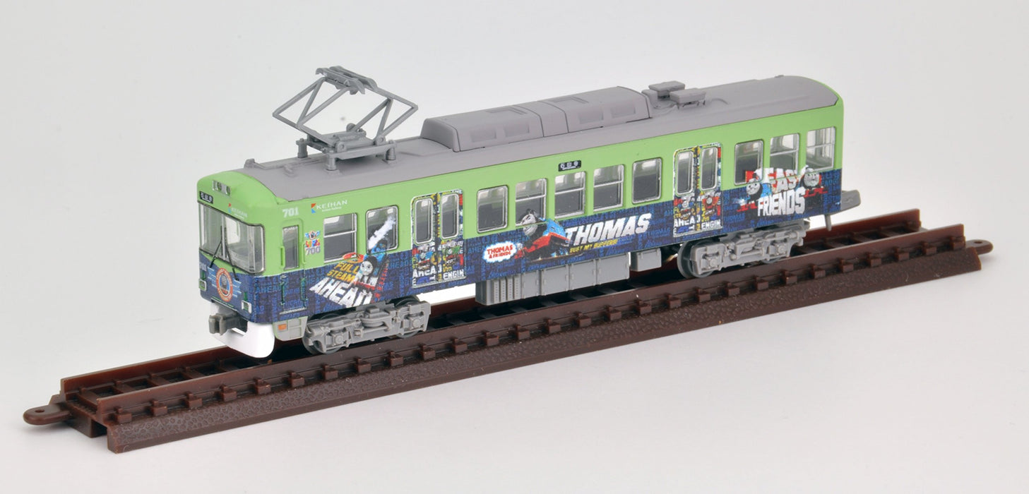 Tomytec Diorama Railway Keihan Otsu Line 700 Series Thomas 2-Car Set 2015- Japan Figure Store - #1 Bring To You The Best Japanese Goods