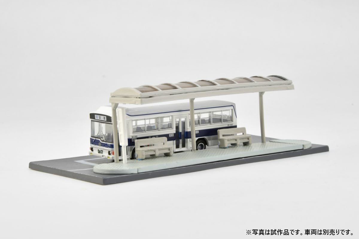 Tomytec Scenery Accessories Bus Stop A5 Diorama Model 335092- Japan Figure Store - #1 Bring To You The Best Japanese Goods