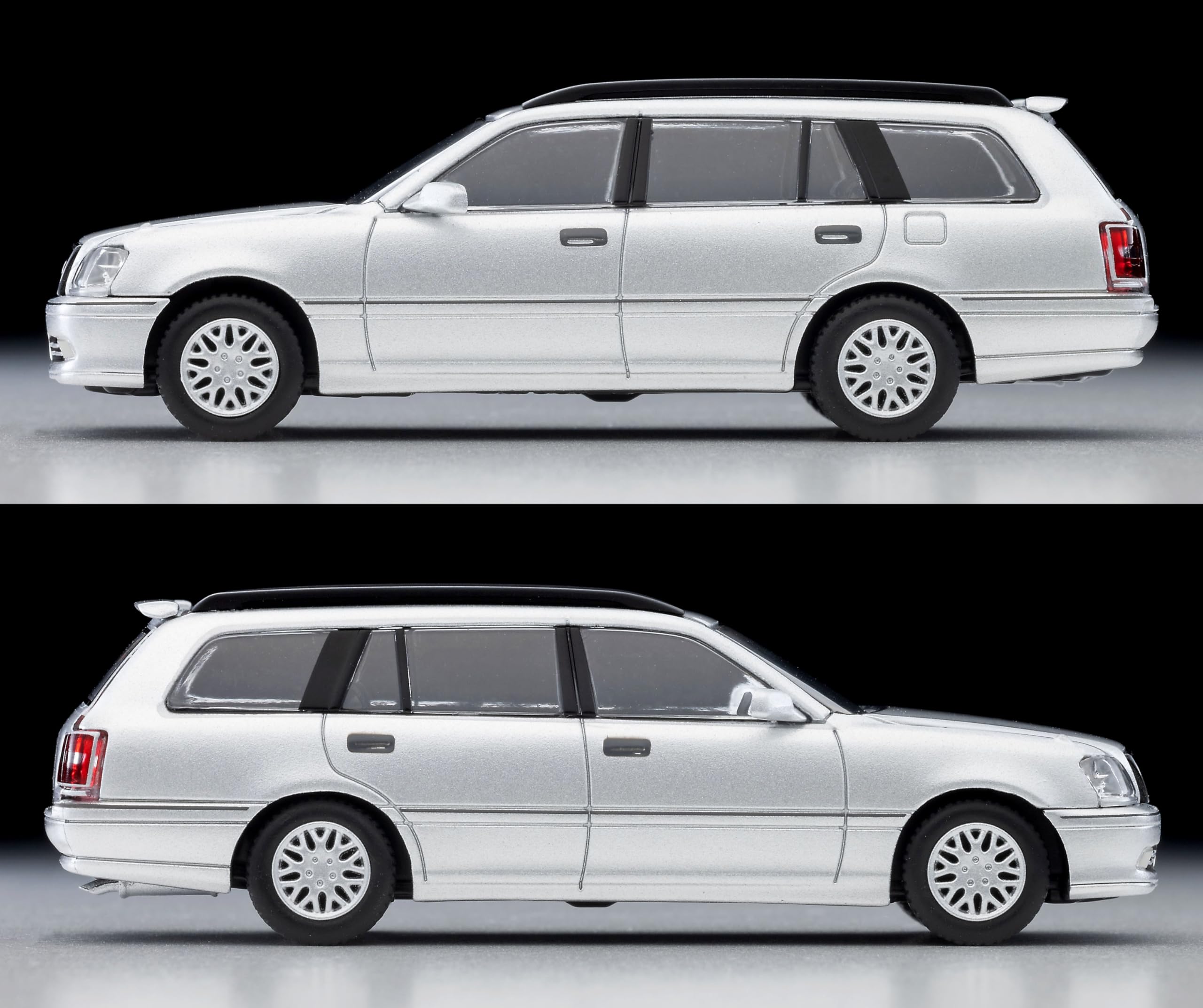 Tomytec 1/64 Toyota Crown Estate Athlete V Silver 2001 Model Lv-N355A