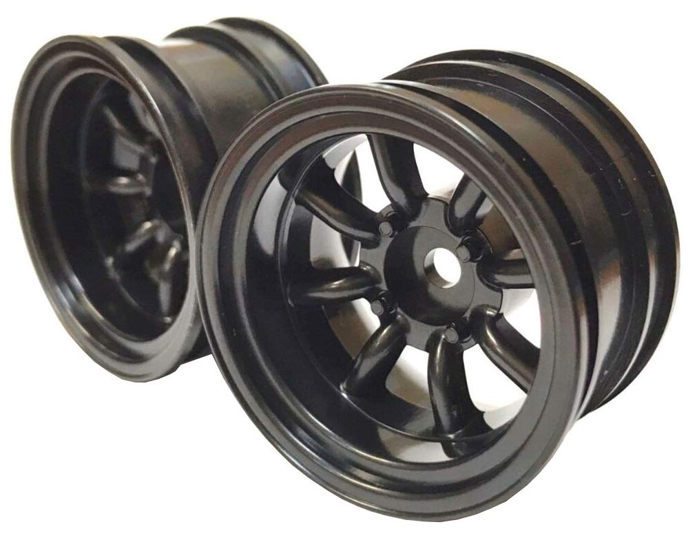 Tamiya Mini 8mm Offset Deep Face Black Watanabe Wheel - Top Line Tmw-081Bk- Japan Figure Store - #1 Bring To You The Best Japanese Goods
