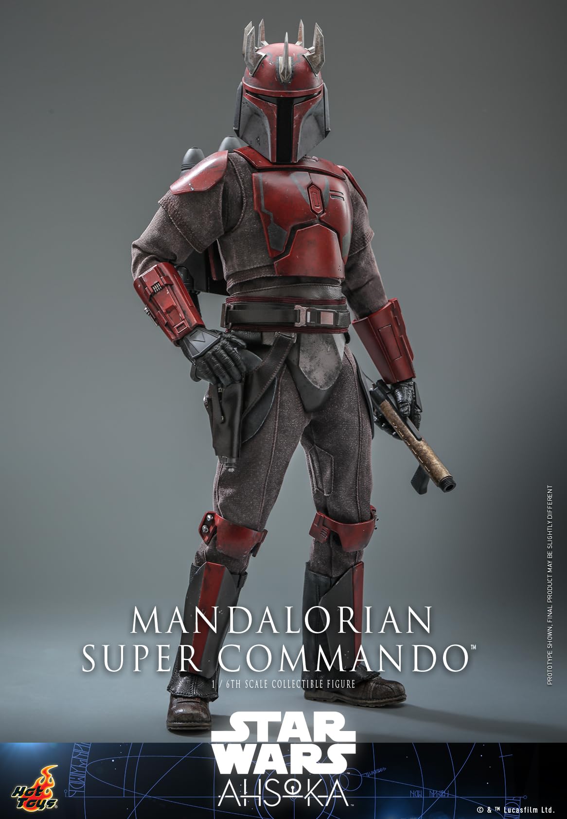 Hot Toys TV Masterpiece Ahsoka Mandalorian Super Commando 1/6 Scale Figure