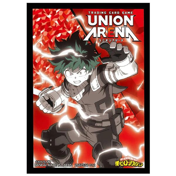 Herds Union Arena Card Sleeve Boku No Hero Academia Bandai Trading Card Game- Japan Figure Store - #1 Bring To You The Best Japanese Goods