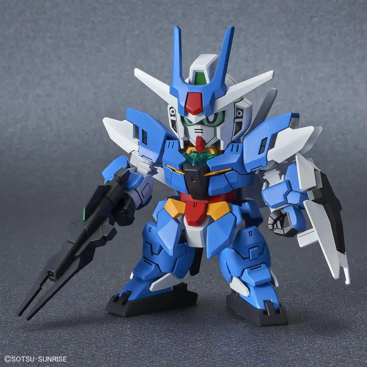 Sd Gundam Cross Silhouette Earthree Gundam Color Coded Plastic Model- Japan Figure Store - #1 Bring To You The Best Japanese Goods