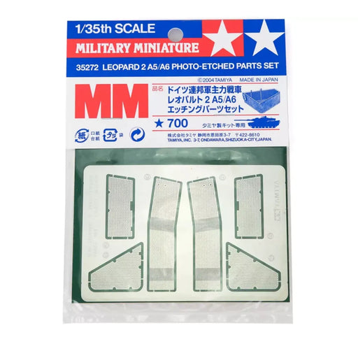TAMIYA 35272 Leopard 2 Photo Etched Parts 1/35 Scale Kit- Japan Figure Store - #1 Bring To You The Best Japanese Goods