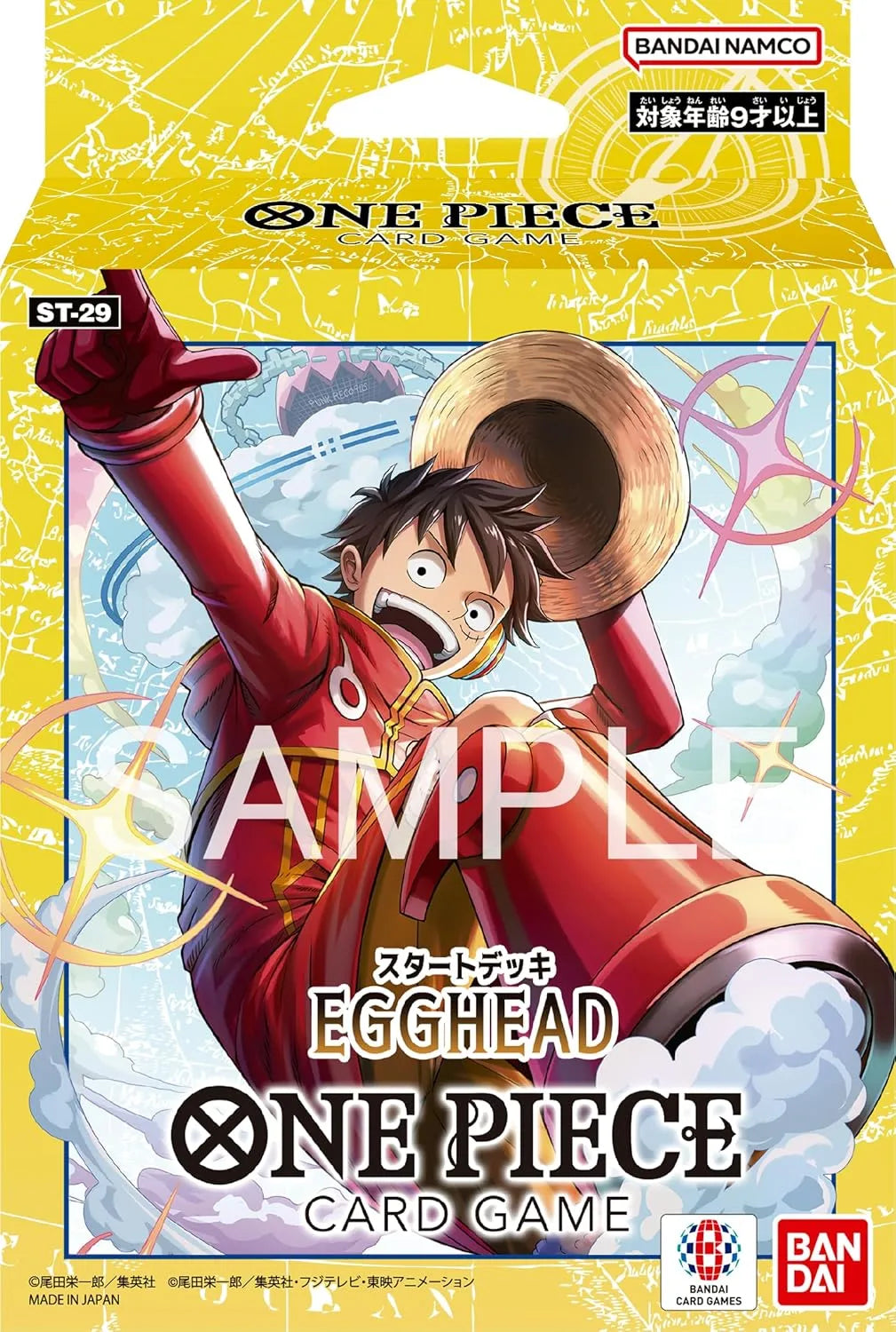 BANDAI One Piece Card Game Starter Deck Egghead ST29 Edition