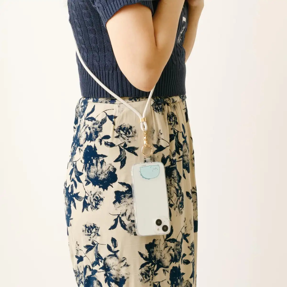 San-X Sumikko Gurashi Smartphone Strap Lizard | Ab24804- Japan Figure Store - #1 Bring To You The Best Japanese Goods