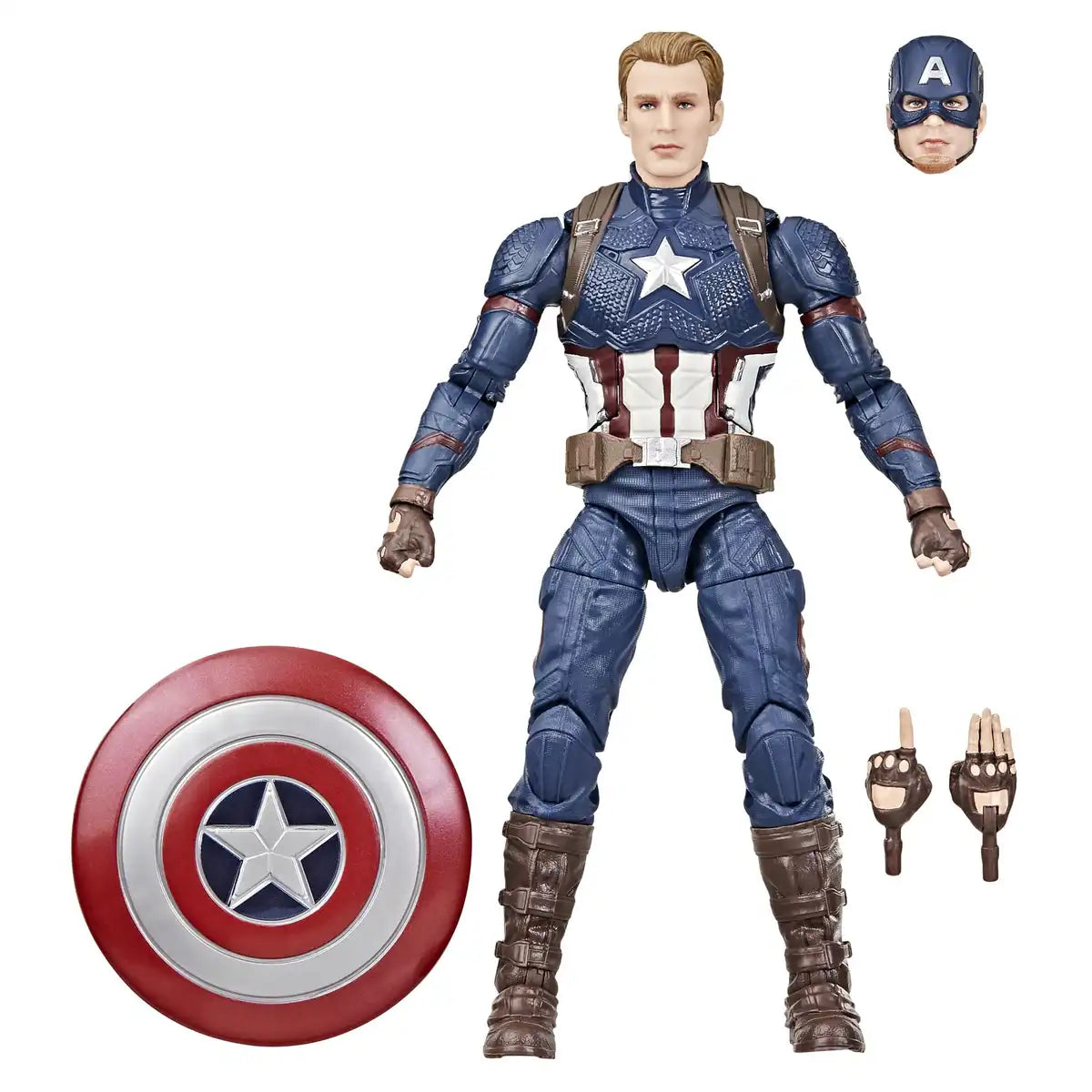 Marvel Legends Series Captain America Action Figure 15cm by Hasbro- Japan Figure Store - #1 Bring To You The Best Japanese Goods